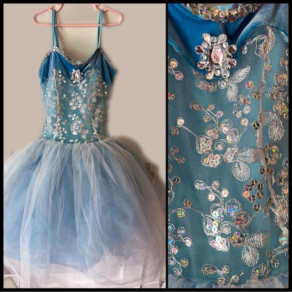 Curtain Call Dance Costume size ASM